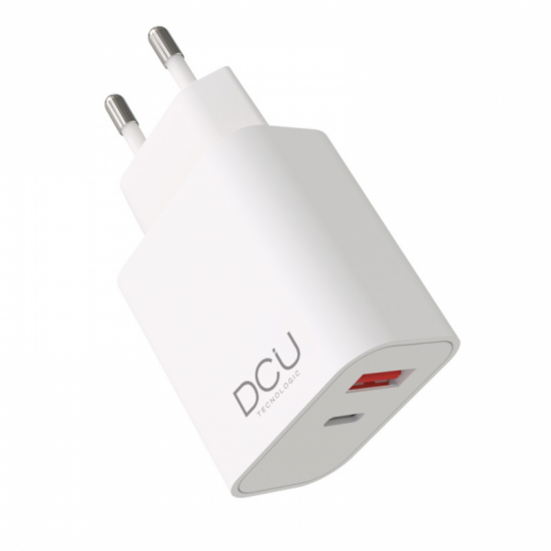 CARGADOR DCU 1XUSB C 20W 1XUSB A DE 18W